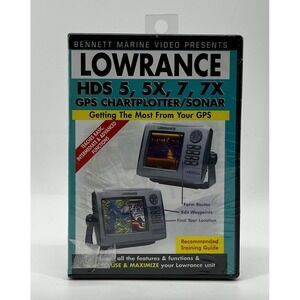 Lowrance‎ Hds Series 5, 5x, 5m, 7, 7m Chartplotters/Fishfinders DVD